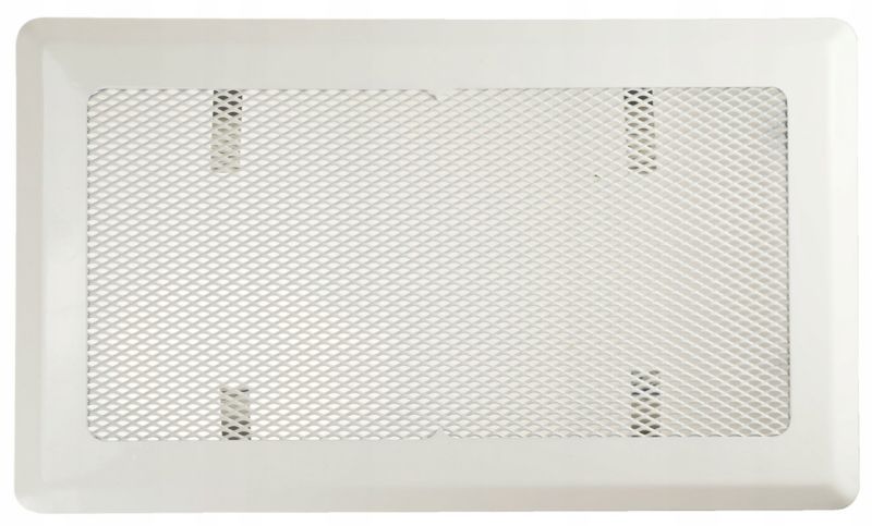 Kratka FEINZ Wentylacyjna Kominkowa Metal 16X30Cm Biała 1 szt.