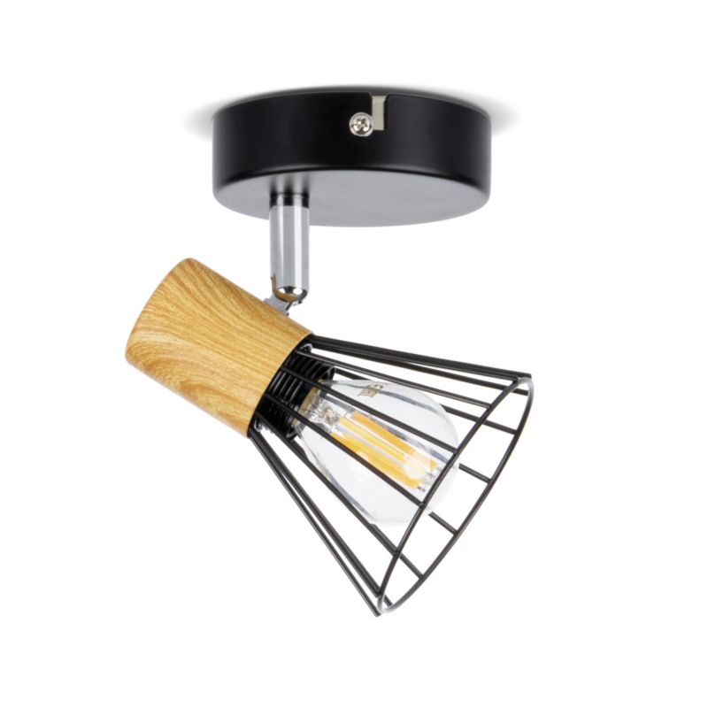 Lampa sufitowa LightLogic LL COYE EL-1O E14 66210 ścienna pojedyncza regulacja kinkiet spot 1 szt.