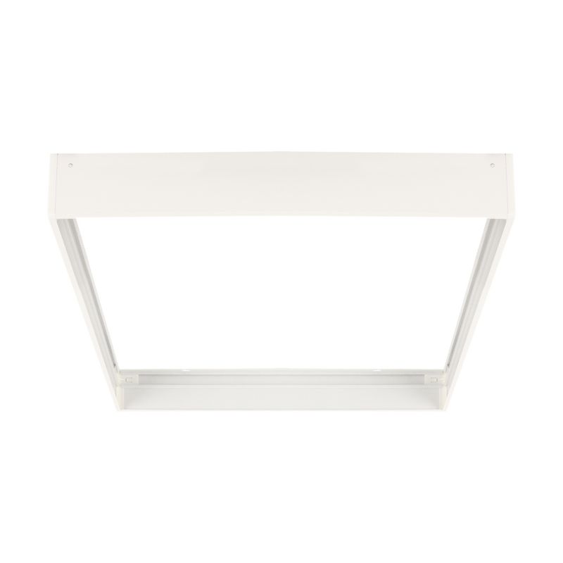 Ramka do montażu natynkowego paneli LED 60 x 60cm STRUHM RAMA HUGO/MINGE 62 kwadratowa biała wysokość 62mm - 1 szt.