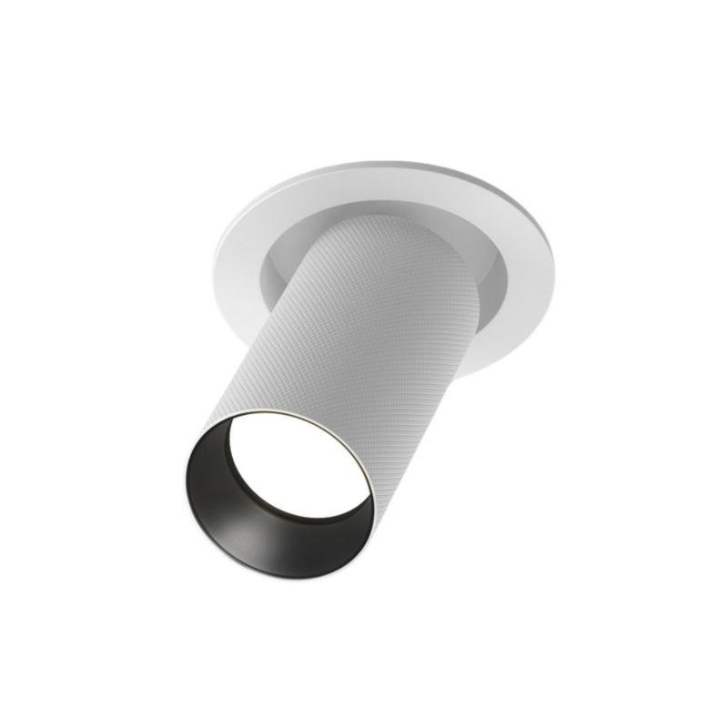 Oprawa sufitowa wpuszczana Maytoni Artisan biała ruchoma 1 x GU10 x 10W IP20 wym: 14,1 x 5,4 x 5,4 cm okrągła - 1 szt.