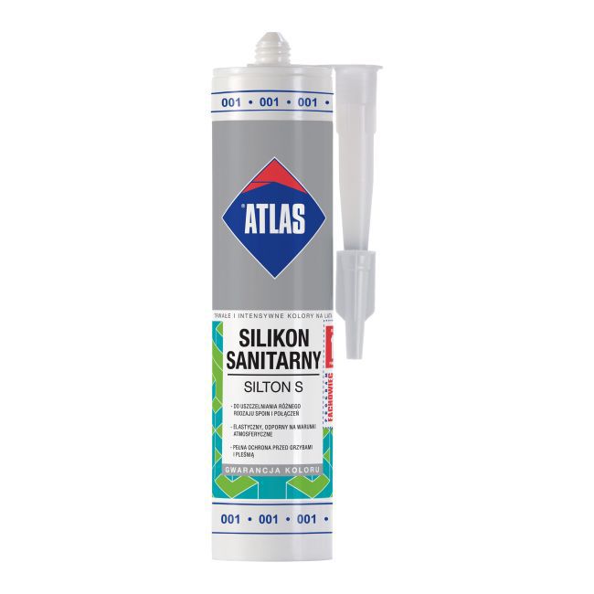 Silikon Atlas 001 biały 280 ml