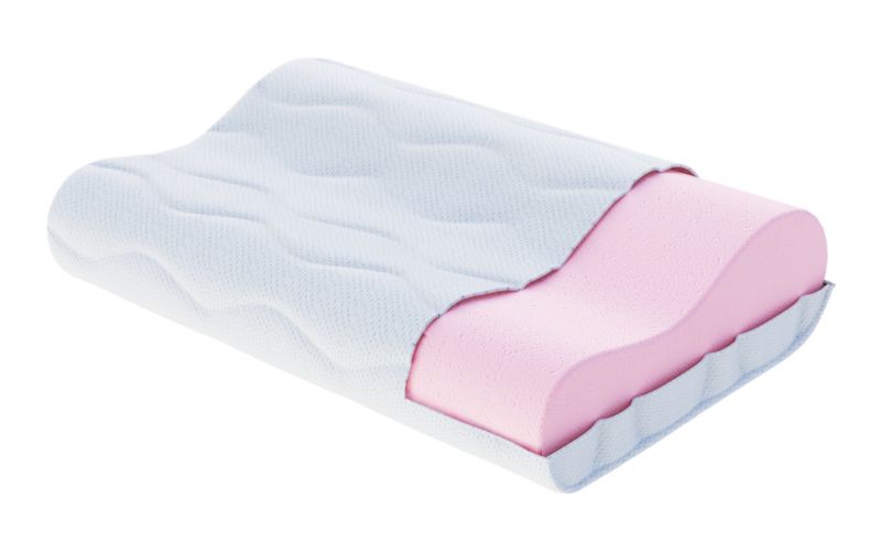 Poduszka FDM profilowana FLORA ortopedyczna, pianka termoplastyczna VISCO 1 szt.