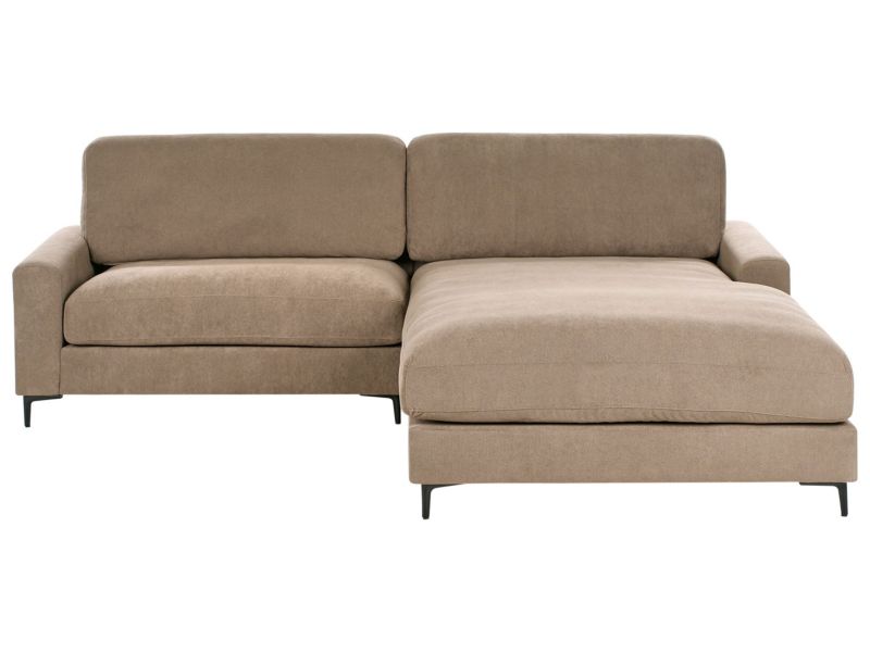 Narożnik Maloy Brązowy dla 3 osób Lewostronny 1 szt.