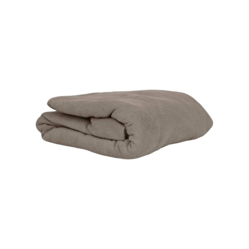 Prześcieradło gumka jersey KAM-POL bawełna premium 80x220 beżowy 1 szt.