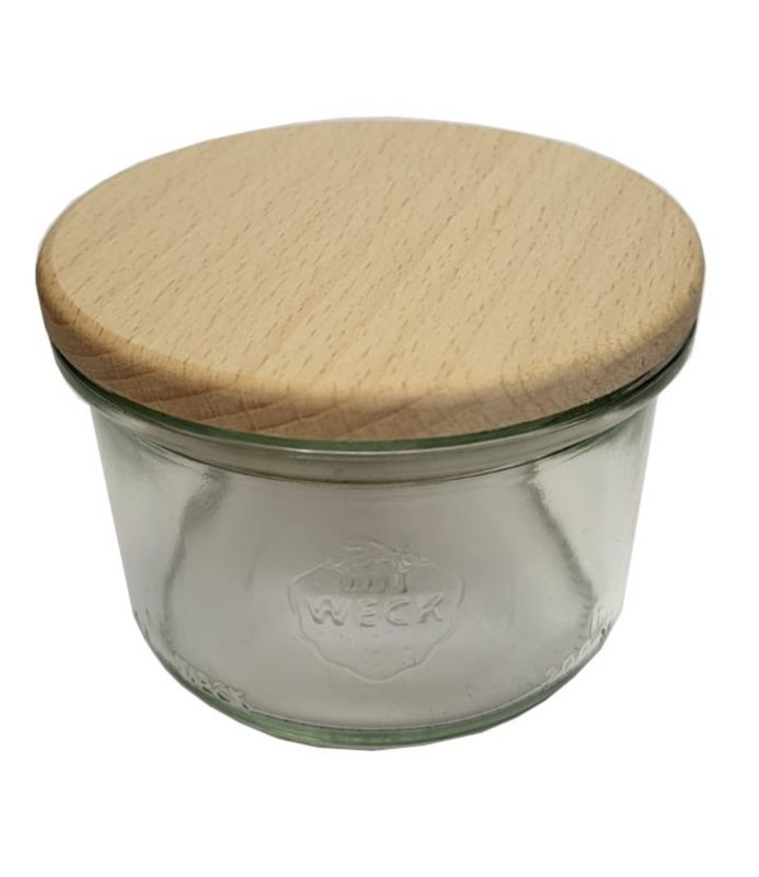 Słoik MODO24 Weck 200 ml fi 80 mold drewniane wieko 1 kpl.