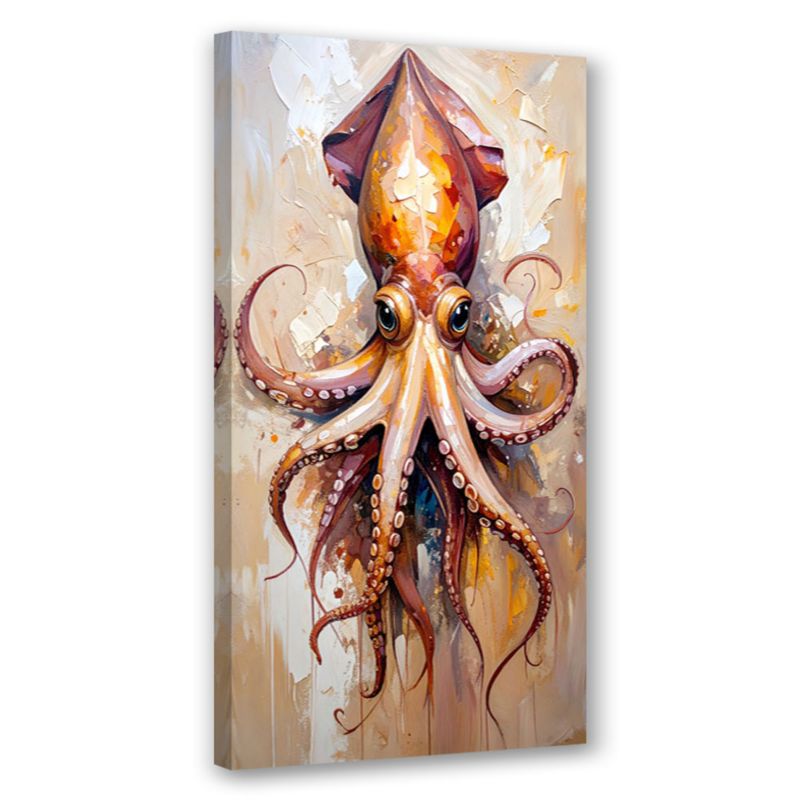 Obraz do kuchni baru restauracji Feeby Ośmiornica Ocean Natura 60x120cm 1szt