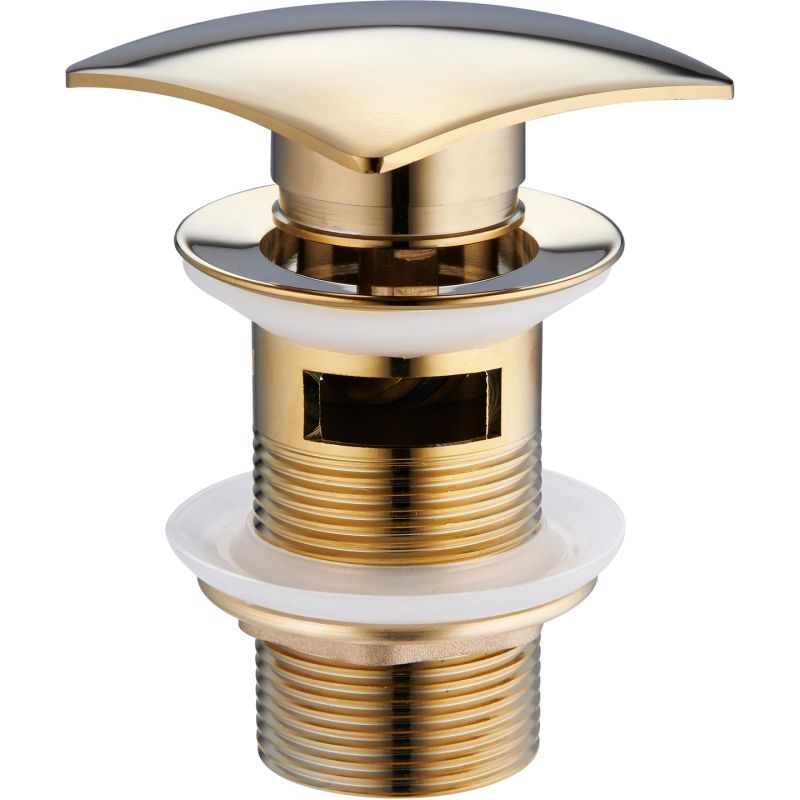 Korek klik-klak zwykły Mexen kwadratowy złoty 1 szt.