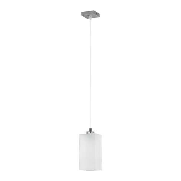 Lampa wisząca Alfa Ice srebrna wym: 110 x 11 x 10 cm 1xE27 x 15W 1 szt.