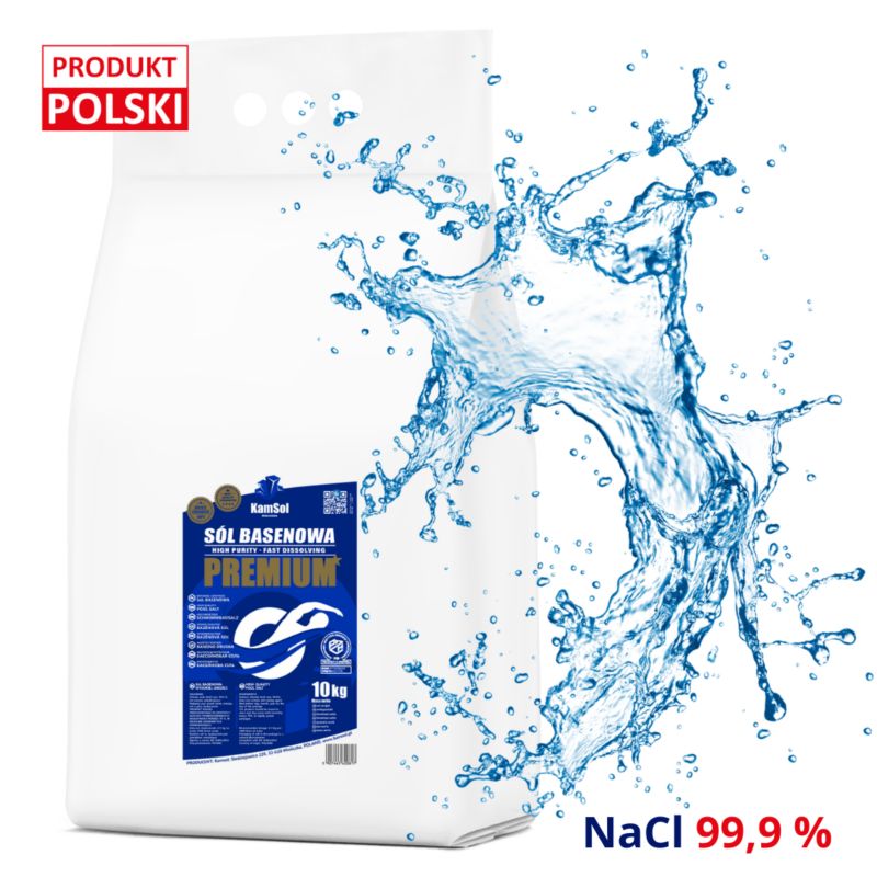 SÓL BASENOWA PREMIUM 10 KG - do basenów, jacuzzi i SPA