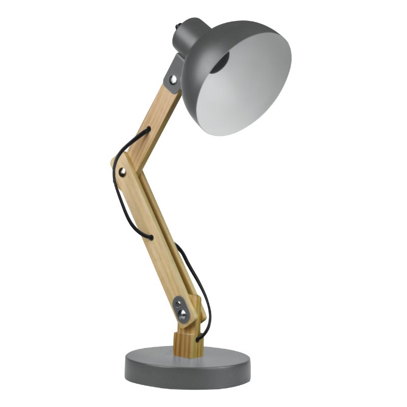 Lampka biurkowa składana DPM, szara, 1 szt