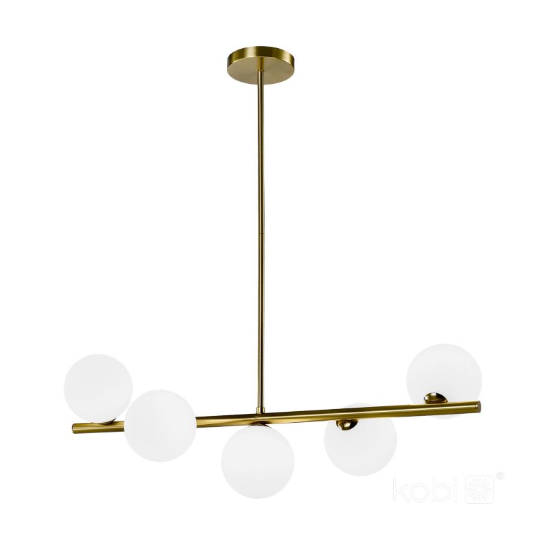 Lampa wisząca Globe Elegance Gold Kobi S5 5xG9 1szt.