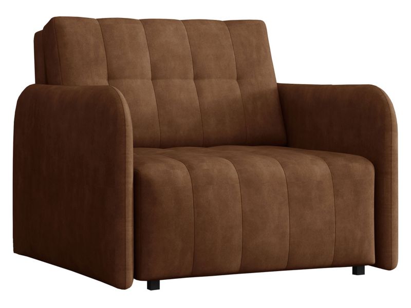 Kanapa rozkładana MIRJAN 24 Viva Grand I karmelowy zamsz 1 szt.