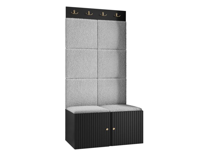 Zestaw MIRJAN 24 Orion Ryfel Slim IV czarny + szara bukla 1 kpl.