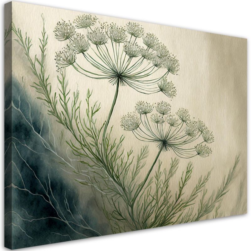 Obraz do salonu Feeby Rośliny Botanika Zielony 120x80 cm 1szt