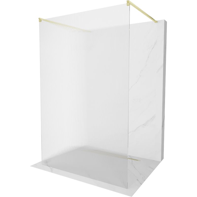 Ścianka prysznicowa Mexen Kioto złoty 110x200 cm 800-110-002-55-09 1 szt.