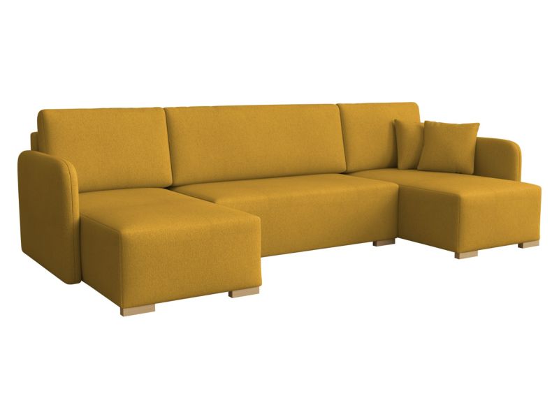 Narożnik z funkcją spania MIRJAN 24 Como U curry 1 szt.