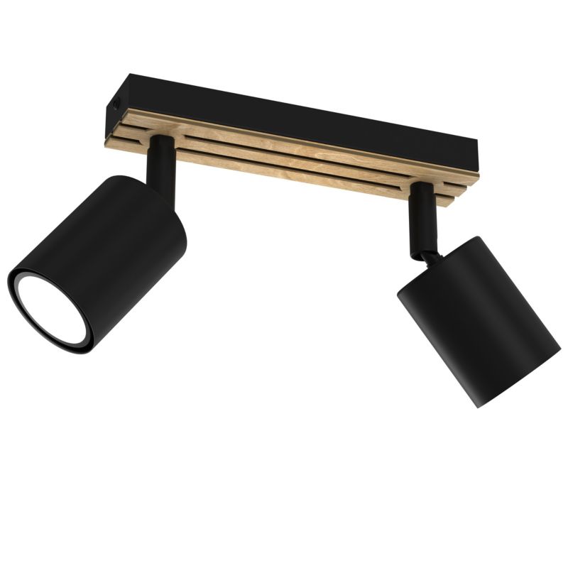 Spot Luminex Terra 2 x GU10 czarny