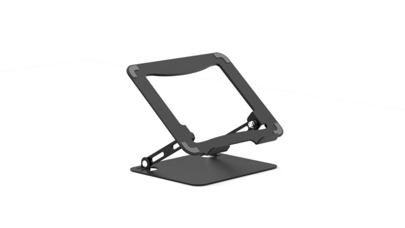 Podstawka pod laptopa LVNSystem VARIA stalowa regulowana czarna 1 szt.