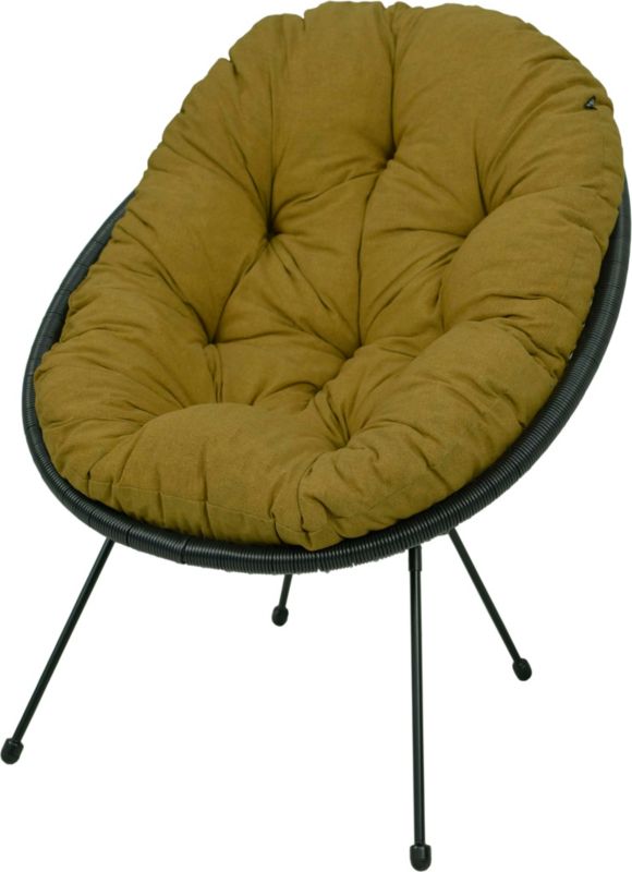 Poduszka na fotel żyłkowy AMPO miodowy 1 szt.