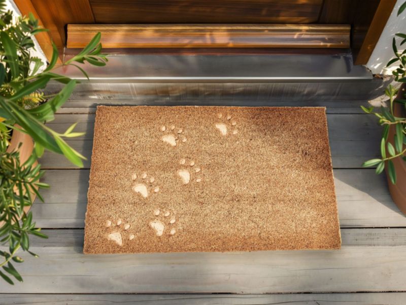 Wycieraczka Tarlac 40 x 60 cm Naturalny Włókno kokosowe 1 szt.