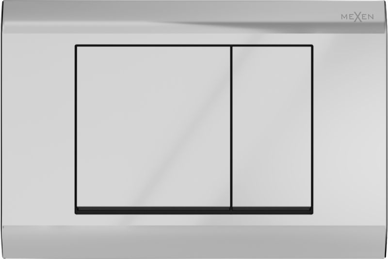 Przycisk spłukujący Mexen Fenix 01 chrom błyszczący srebrny 600101 1 szt.