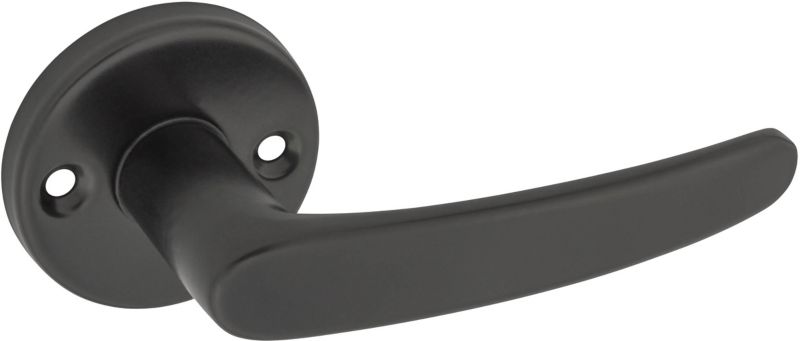 Klamka drzwiowa Nadia lakierowana czarna