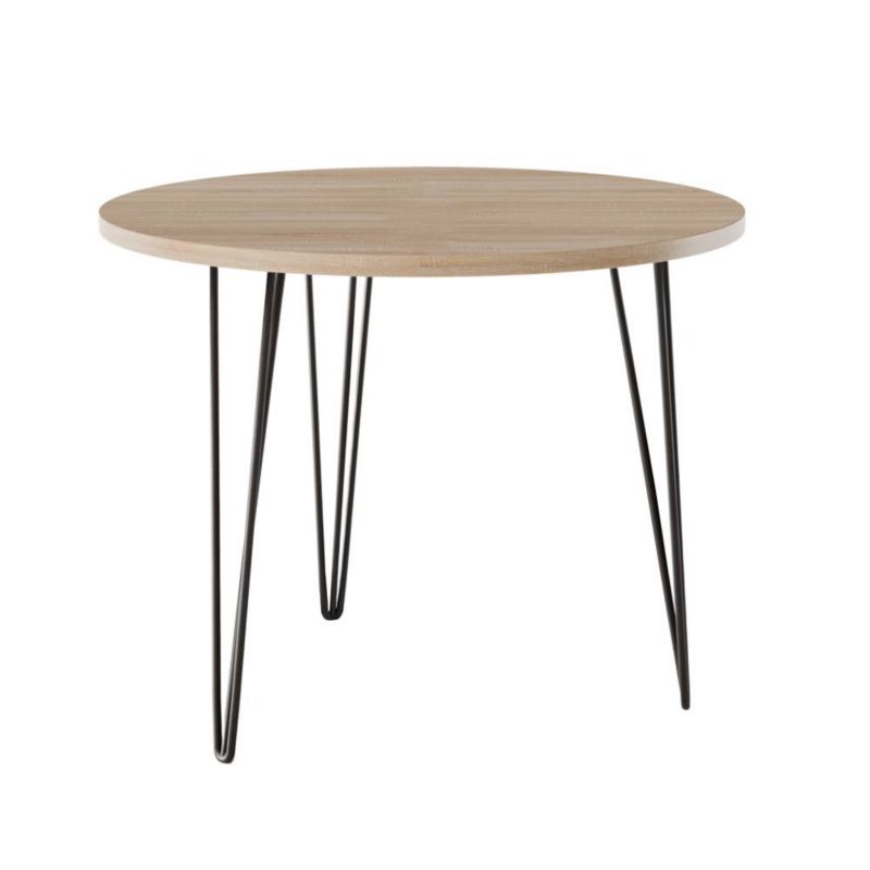 Stół KOLM okrągły fi 90 cm MIKA Dąb Sonoma 1szt.