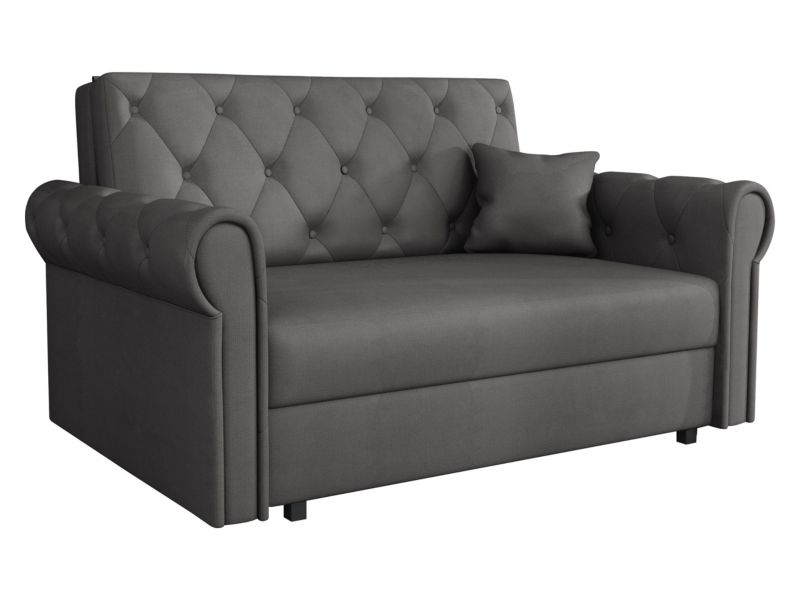 Kanapa rozkładana MIRJAN 24 Viva Roma II stalowy szary 1 szt.