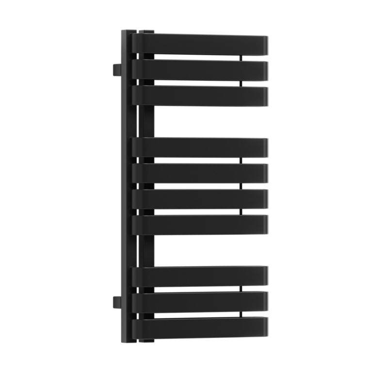 Grzejnik łazienkowy Terma Snap S 78 x 40 cm czarny