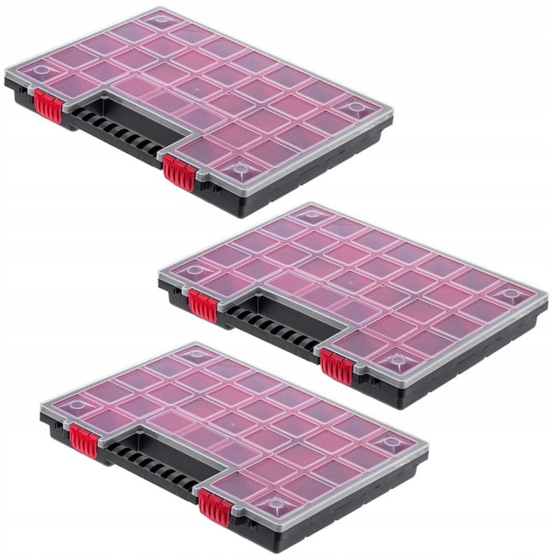 Organizer KADAX Pojemnik Warsztatowy 21 szuflad 3szt