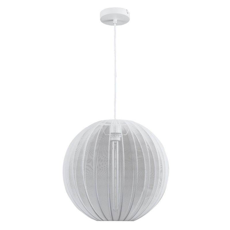 Lampa wisząca Polux Sensai biała wym: 120 x 40 x 40 cm 1xE27 x 1 szt.