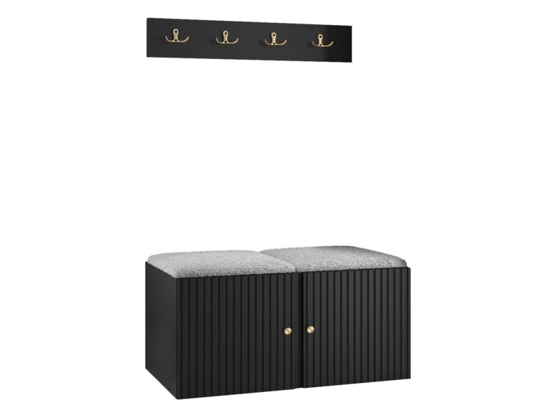 Zestaw MIRJAN 24 Orion Ryfel Slim VI czarny + szara bukla 1 kpl.