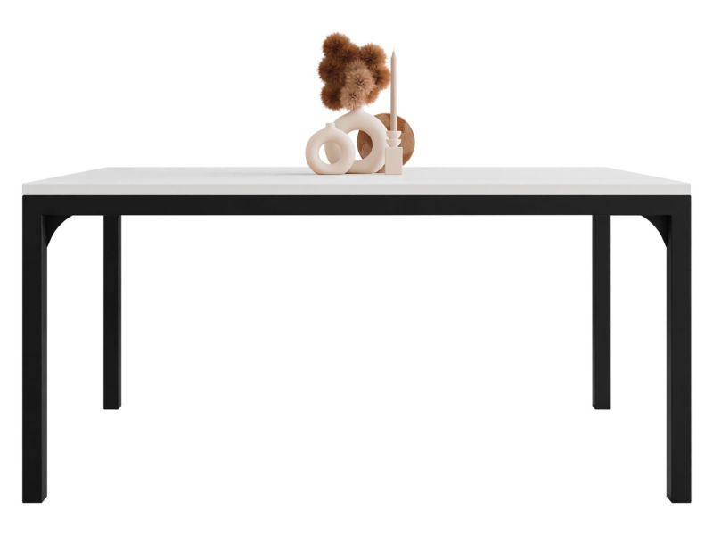 Stolik kawowy MIRJAN 24 Mocca 1 czarny/biel arktyczna 1 szt.