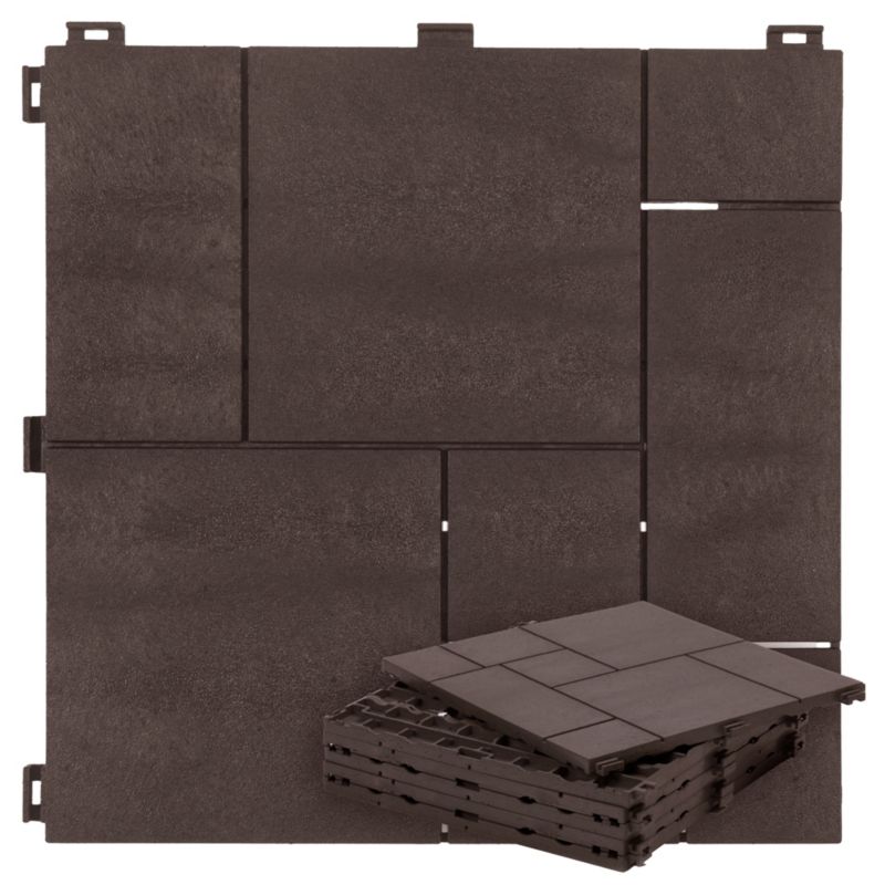 Płytka tarasowa 30x30 cm Stone Mosaic Multy Home brązowy 6 szt