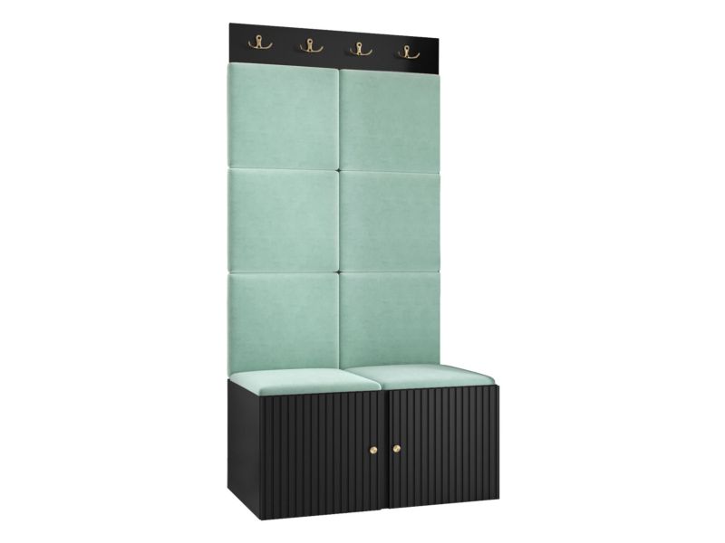 Zestaw MIRJAN 24 Orion Ryfel Slim IV czarny + miętowy 1 kpl.