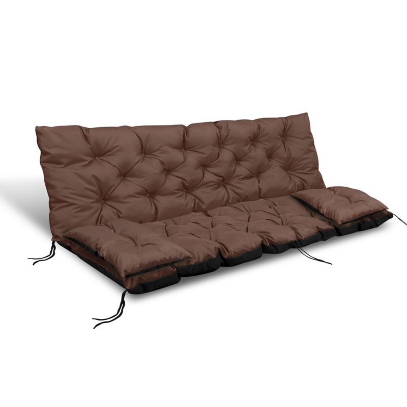 PODUSZKA OGRODOWA EDANTI ZESTAW NA ŁAWKĘ HUŚTAWKĘ 180x60x50 CM 2 PODUSZKI 1 szt.