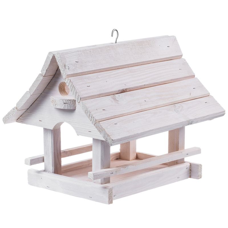 Karmnik dla ptaków KADAX domek biały 30 x 25 cm 1 szt.