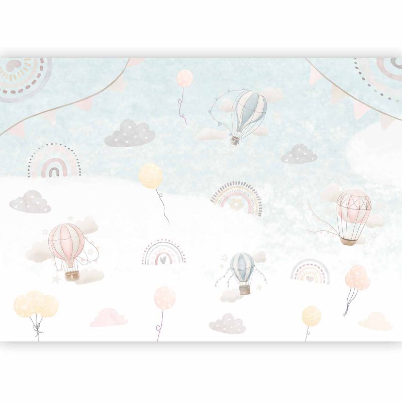 Fototapeta flizelinowa Artgeist 170 g/m2 wodoodporna Dla dzieci biała 350x245 (7 części) 10070aa rolka 1 szt