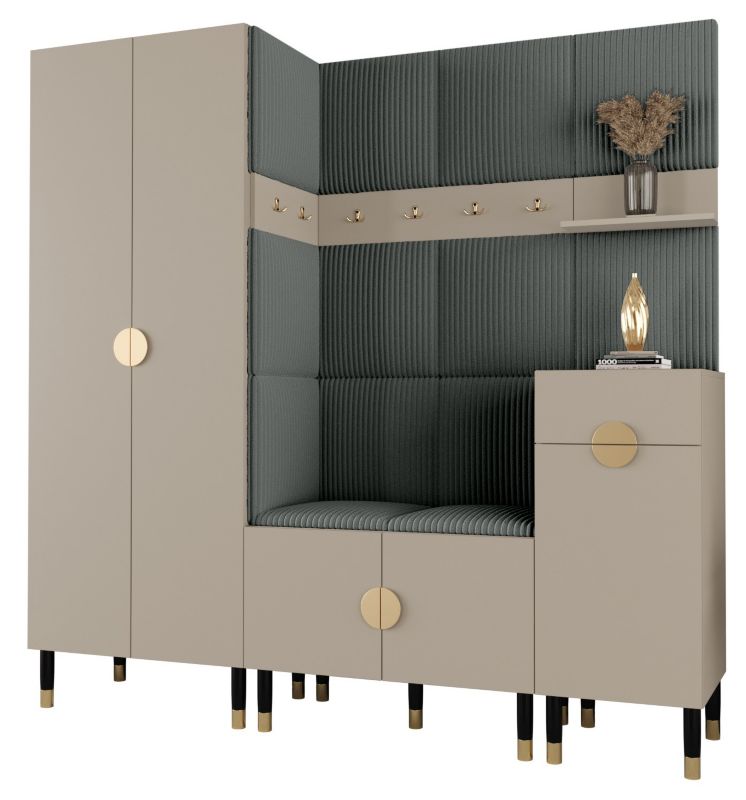 Garderoba do przedpokoju Abiks PALERMO 1 kaszmir+poso60 1szt.