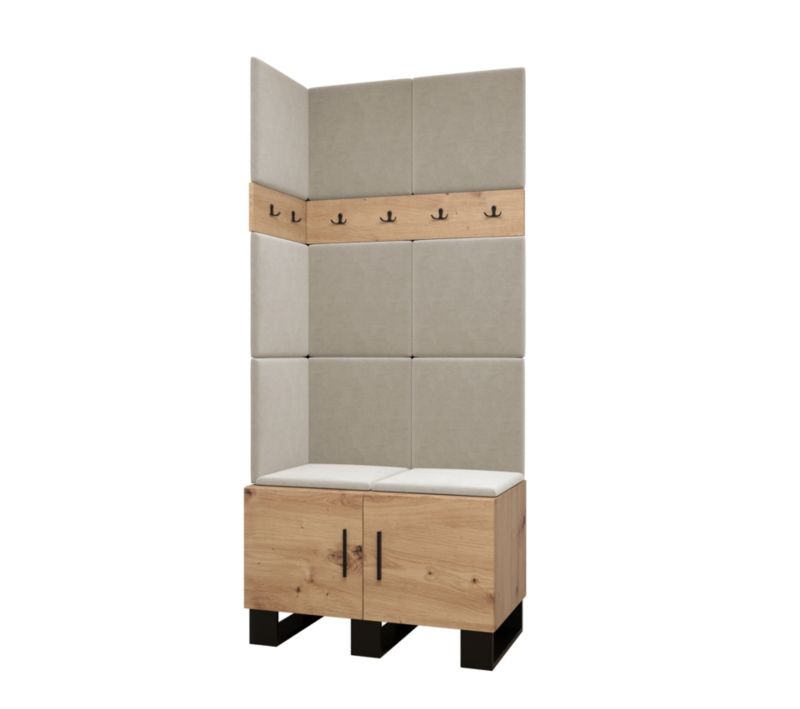 Garderoba do przedpokoju Abiks ARTIN 11 artisan+manila02 1szt.