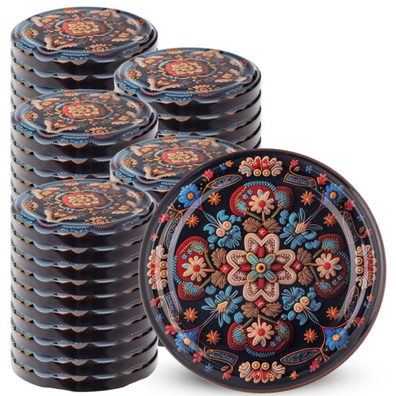 Zakrętki KADAX Do Słoików Fi 82 Nakrętki Na Słoiki Wieczka Przetwory 50szt.