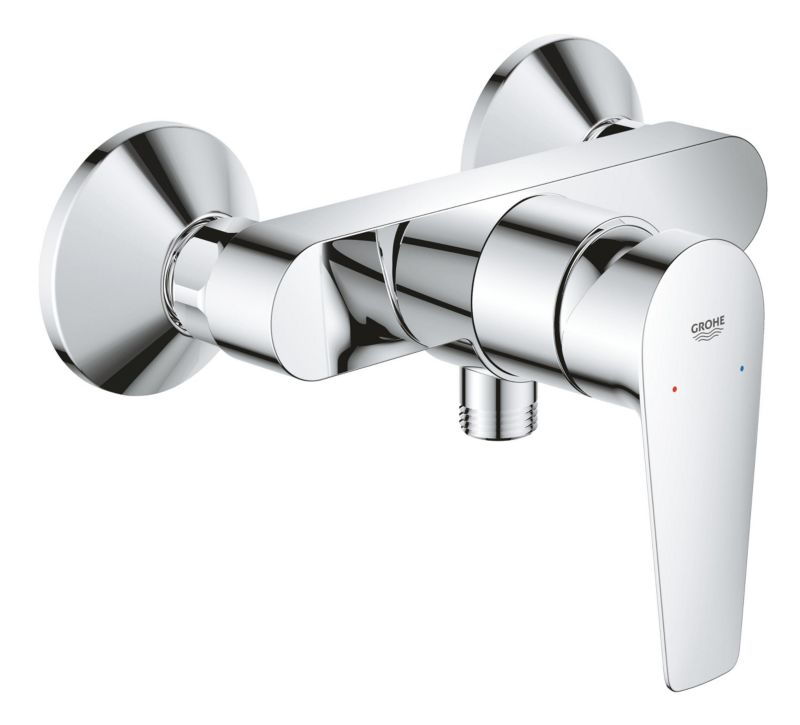 Bateria prysznicowa Grohe Start Edge ścienna, jednouchwytowa, StarLight Chrome, 1 szt.