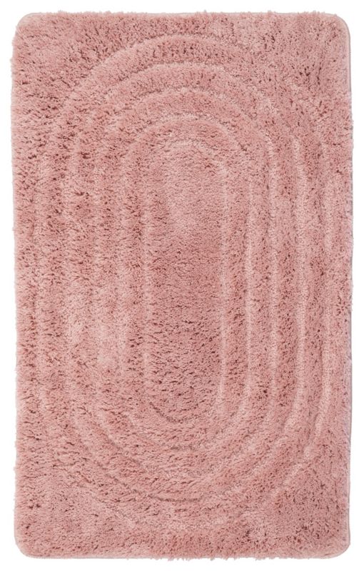 Dywanik łazienkowy Carmen Multidecor 60 x 100 cm modern różowy 1 szt.