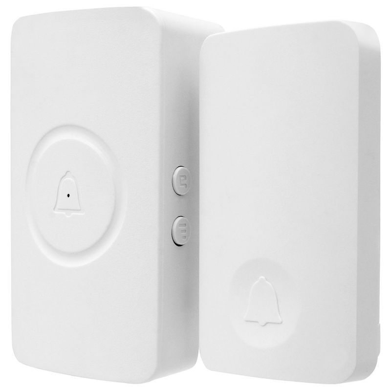 Dzwonek bezprzewodowy WDP-50A3 kinetyczny biały