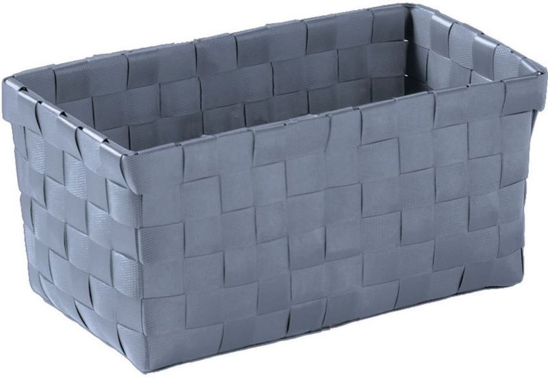 Koszyk łazienkowy Kleine Wolke Brava, niebieski, tworzywo sztuczne, odporny na wilgoć, 1 szt.