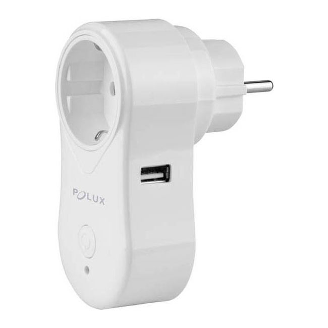 Gniazdo zasilające Goldlux z wyłącznikiem USB WiFi Tuya