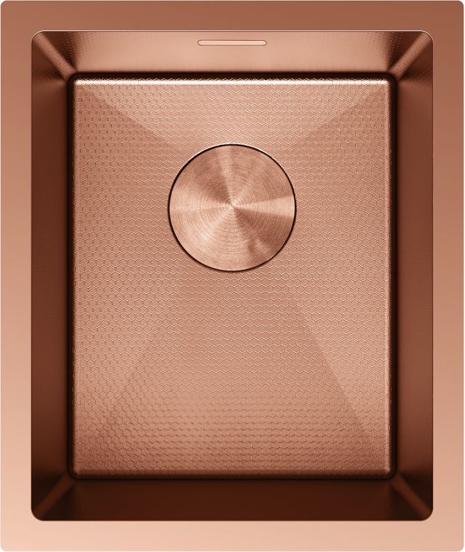 Zlewozmywak stalowy Mexen Trixo miedź 370 x 440 mm 1-komorowy 1 szt.