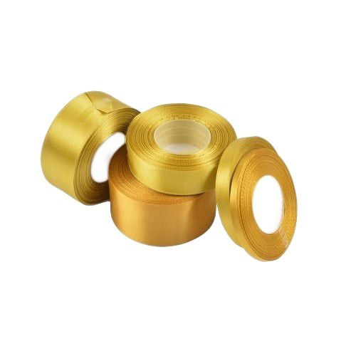 Wstążka satynowa Neopak Tasiemka Złota 50mm 32m 8009 1 szt.