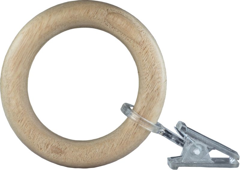 Kółko z żabką lakierowane jesion 10 szt.