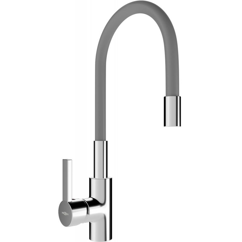 Bateria kuchenna Mexen Flex chrom/szara 1 szt.
